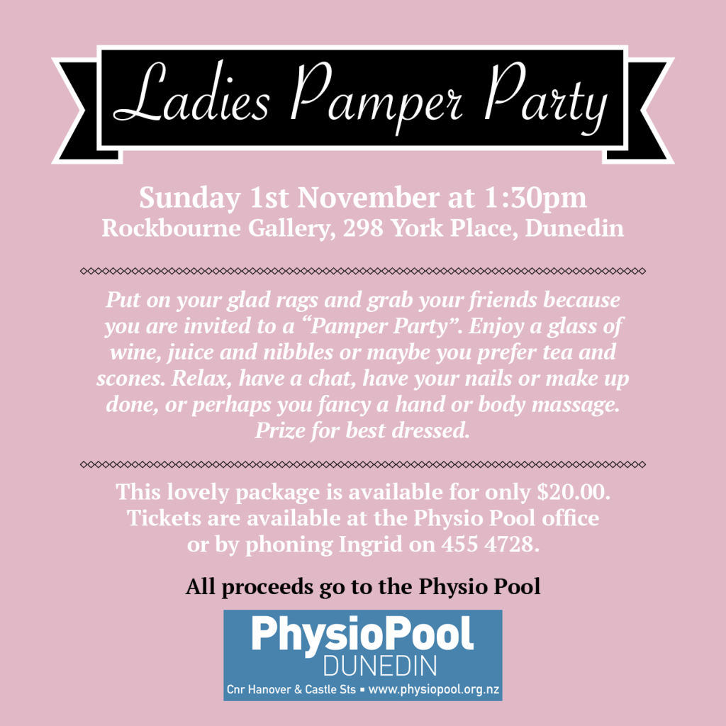 Ladies Pamper Party