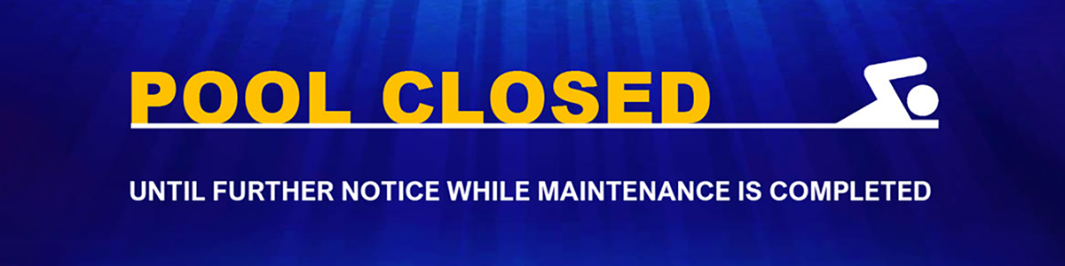 Physio Pool closed until further notice